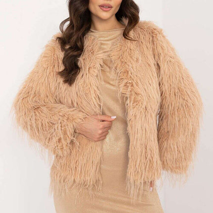 Elegant Fur-Trimmed Outerwear Jacket for All Seasons - Très Elite