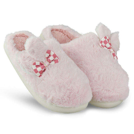 Elegant Furry Ear Slippers - Très Elite