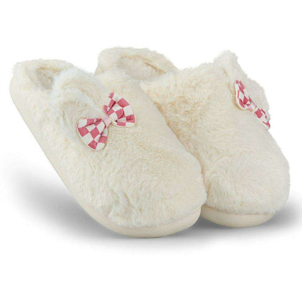 Elegant Furry Ear Slippers - Très Elite