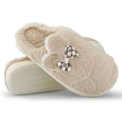Elegant Furry Ear Slippers - Très Elite