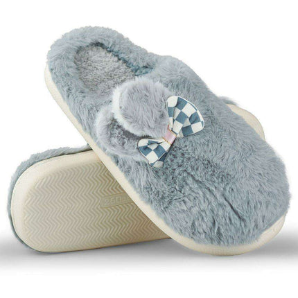 Elegant Furry Ear Slippers - Très Elite