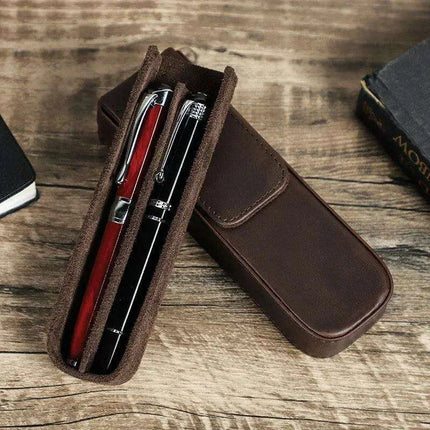 Elegant Genuine Leather Pen Organizer - Stylish Storage for Office and Travel. Uncategorized elegant-genuine-leather-pen-organizer-stylish-storage-for-office-and-travel Electronics›Computers & Accessories›Accessories›Laptop & Netbook Computer Accessories›Bags, Cases & Sleeves