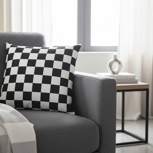 Elegant Geometric Design Throw Pillow - Très Elite