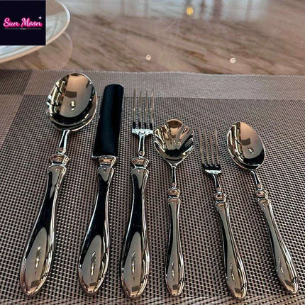 Elegant German Engineered Roman Stainless Steel Dining Essentials - Très Elite