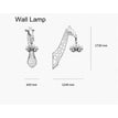 Indoor wall lamp