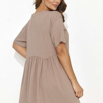 Elegant Gold-Embellished Daydreamer Mini Dress - Très Elite