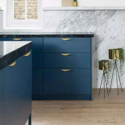 Elegant Gold Leaf Cabinet Handles: A Stylish Touch for Modern Spaces - Très Elite
