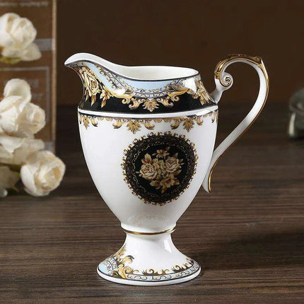 Elegant Handcrafted Bone China Coffee Cup and Saucer Set for Discerning Coffee Enthusiasts..