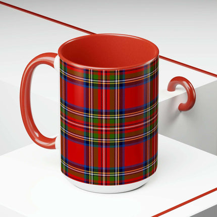 Elegant Handcrafted Ceramic Coffee Mug Set: 15oz Luxury Experience - Très Elite
