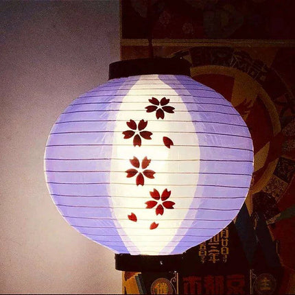Elegant Handmade Japanese Silk Waterproof Lantern for Outdoor Spaces - 30x30CM - Très Elite
