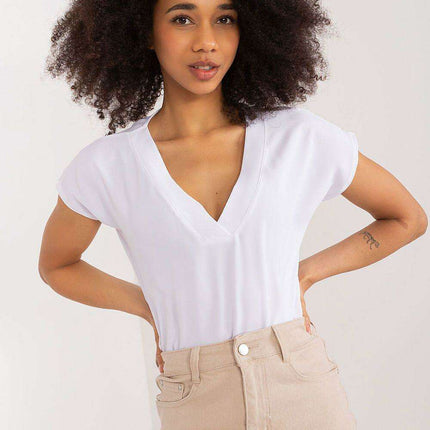 Elegant Heart-Cut Blouse