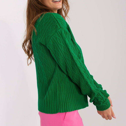 Elegant Heart-Embellished Knit Cardigan - Très Elite