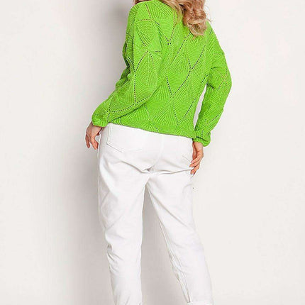 Elegant Heart Neckline Buttoned Cardigan - Très Elite
