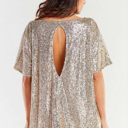 Elegant Heart Neckline Evening Gown - Crafted in Poland - Très Elite
