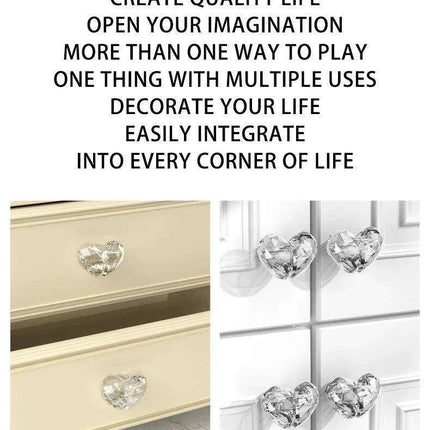 Elegant Heart-Shaped Flush Button - A Touch of Style for Your Bathroom - Très Elite