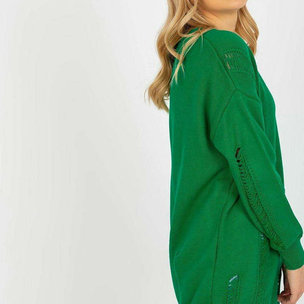 Elegant Heart Shaped Neckline Cardigan Parisian Chic - Très Elite