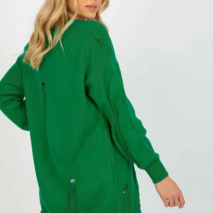 Elegant Heart Shaped Neckline Cardigan Parisian Chic - Très Elite