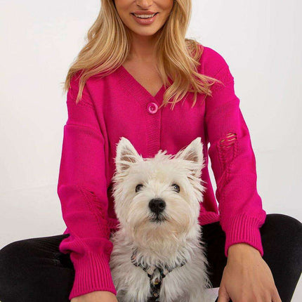 Elegant Heart Shaped Neckline Cardigan Parisian Chic - Très Elite