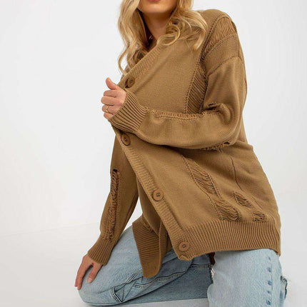 Elegant Heart Shaped Neckline Cardigan Parisian Chic - Très Elite