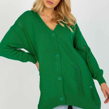 Elegant Heart Shaped Neckline Cardigan Parisian Chic - Très Elite