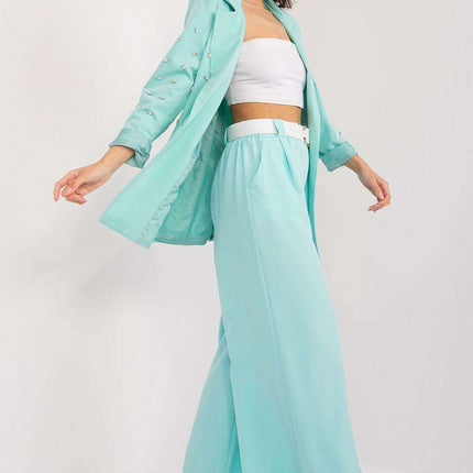 Elegant High-Waisted Palazzo Trousers for Women Office Wear - Très Elite