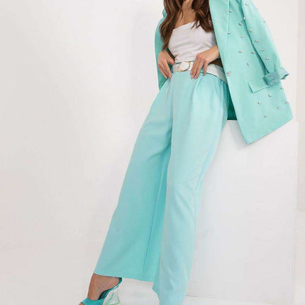 Elegant High-Waisted Palazzo Trousers for Women Office Wear - Très Elite