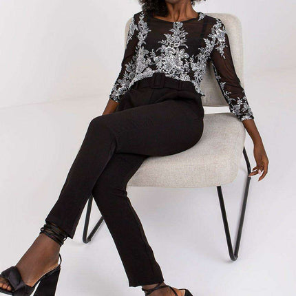 Elegant High Waisted Pants With Chic Belt And Pockets - Très Elite