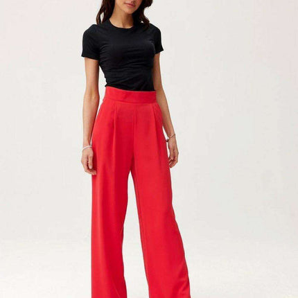 Elegant High-Waisted Pants for Stylish Women