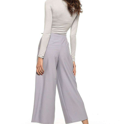 Elegant High-Waisted Wide-Leg Pants for Women - Très Elite
