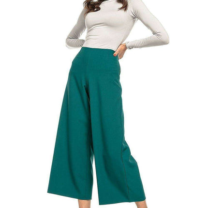 Elegant High-Waisted Wide-Leg Pants for Women - Très Elite