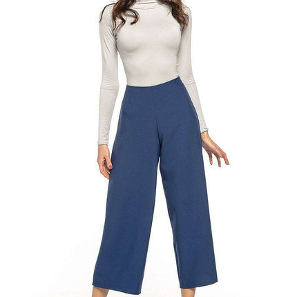Elegant High-Waisted Wide-Leg Pants for Women - Très Elite