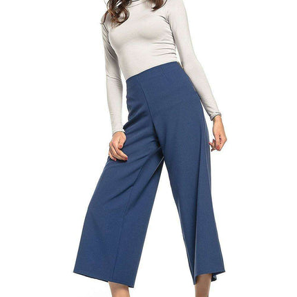 Elegant High-Waisted Wide-Leg Pants for Women - Très Elite
