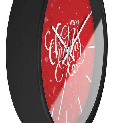 Elegant Holiday Clock with Exquisite Wooden Design by Maison d'Elite