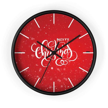 Elegant Holiday Clock with Exquisite Wooden Design by Maison d'Elite