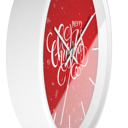 Elegant Holiday Clock with Exquisite Wooden Design by Maison d'Elite