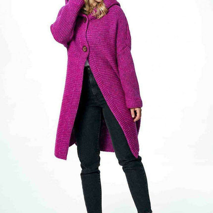 Elegant Hooded Knitted Cardigan for Ultimate Comfort - Très Elite