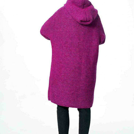 Elegant Hooded Knitted Cardigan for Ultimate Comfort - Très Elite