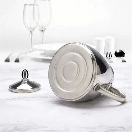 Elegant Induction-Compatible Stainless Steel Tea Kettle with Superior Infusion System - Très Elite