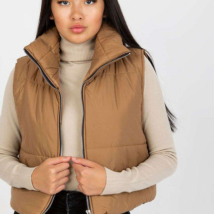 Elegant Insulated Women's Quilted Vest - Cozy Gilet Och Bella - Très Elite