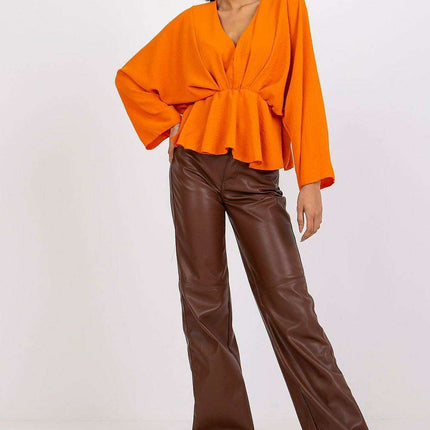 Elegant Italian Oversized Blouse Italy Moda European Design - Très Elite