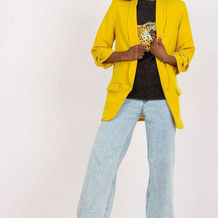 Elegant Italian Three Quarter Sleeve Moda Jacket For Women - Très Elite
