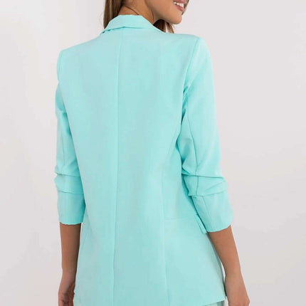 Elegant Italian Three Quarter Sleeve Moda Jacket For Women - Très Elite