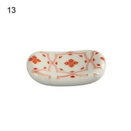Elegant Japanese Ceramic Chopstick Holder - Stylish Anti-Slip Accessory for Refined Dining Experiences - Très Elite