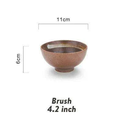 Elegant Japanese Ceramic Ramen and Soup Bowl Set - Très Elite