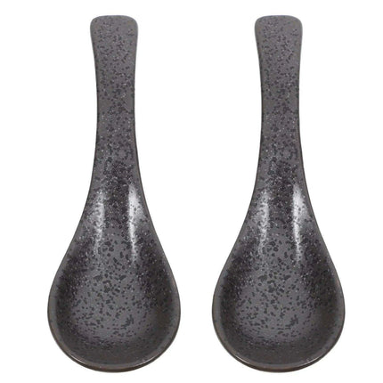 Elegant Japanese Ceramic Spoon for Ramen and Dumplings - A Touch of Sophistication for Every Meal - Très Elite