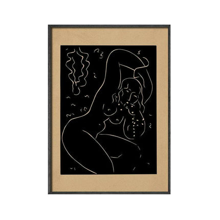 Elegant Japanese Flying Cranes Art Canvas - Serene Pink Sky Decor Poster | Très Elite Home Accent..