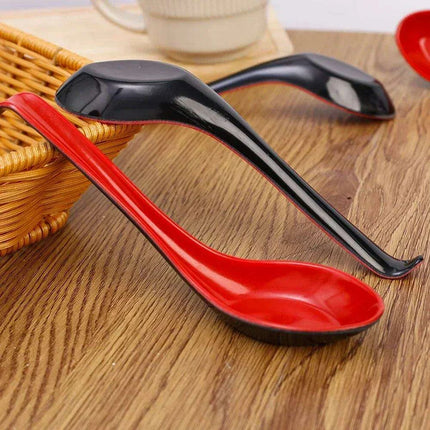 Elegant Japanese Porcelain Spoons Set - Premium Anti-Chip Kitchen Utensils - Très Elite