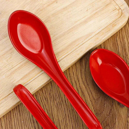 Elegant Japanese Porcelain Spoons Set - Premium Anti-Chip Kitchen Utensils - Très Elite