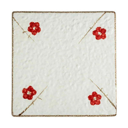 Elegant Japanese Square Platter for Stunning Culinary Presentations - Très Elite