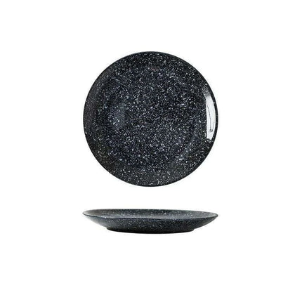 Elegant Japanese Stoneware Dining Plate Set - Choose Your Ideal Size (6, 8, or 10 Inch)..